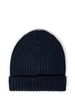 Blue Fishermans Rib- Cashmere beanies