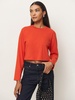 Asher Cropped Oversized Longsleeve Tee