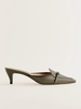 Norris Heeled Mule