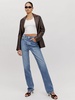 Cynthia High Rise Straight Long Jeans