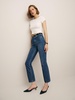 Cynthia High Rise Straight Cropped Jeans