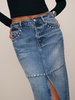 Tazz Maxi Denim Skirt