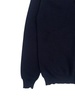 Scott Luxury Cotton Cardigan In Navy