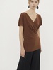 Terracotta Crepe Top