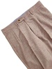 Wool 2 Pleates Chino Pants In Rose