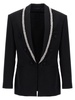 Balmain Blazer with shimmering appliqués