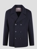 New modern double resort pea coat