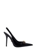 Gianni 120 Patent Leather Slingback Pumps