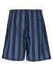 Fendi Crest Beachwear Blue