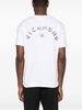 John Richmond White T Shirt With Graphite Logo