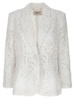 Natura Lace Blazer And Suits White