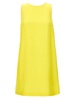 Satin Dress With Chain Detail Dresses Yellow