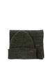 Barbour Crimdon Scarf And Beanie Ribbed Set