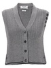 Thom Browne 'Baby Cable Cropped' Vest