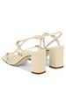 Franzi 75mm leather slingback sandals