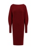 Ribbed wool dress