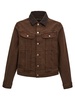 Denim Jacket Casual Jackets, Parka Brown