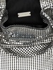 Paco Rabanne 'Silver Pixel Metallic' Shopping Bag