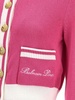 Balmain Signature Sweater, Cardigans Fuchsia