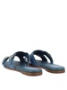 Double Buckle Sandals Light Blue