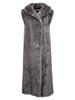 Philosophy Extra Long Faux Fur Vest