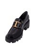 TOD'S Classic Black Velvet Loafers for Women - FW23