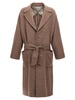 Single-Breasted Wool Coat Coats, Trench Coats Beige