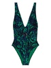 Zimmermann One-Piece Swimsuit 'Tiggy Plunge Circle Link'