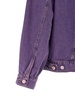 Overdyed Bleach Jacket Casual Jackets, Parka Purple