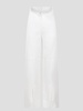 Crepe Satin Palazzo Trousers