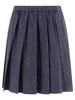 Pleated Skirt Skirts Blue