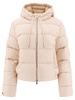 Down Jacket With Punto Luce Jackets Pink