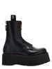 R13 X-Stack Boots, Ankle Boots Black