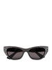 Alexander Mcqueen Woman Alexander Mcqueen Woman Black Sunglasses