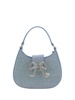 Denim Cresent Handbag