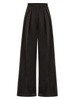 Born To Run High-Waist Wide-Leg Trousers, Black