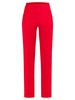 Red Fantasy Straight-Leg Slim Trousers