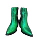 The Green Lightning Leather Boots