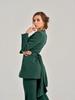 Emerald Dream Cross-Wrap Statement Suit