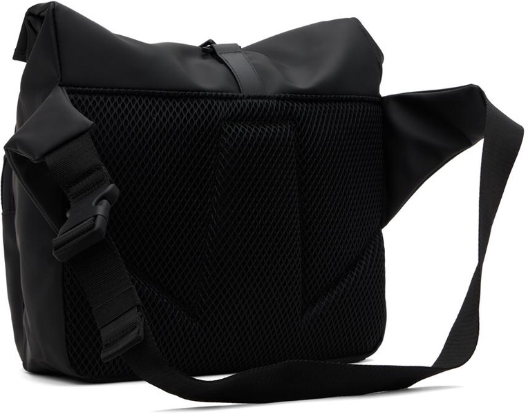 Black Rolltop Commuter Bag