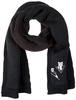 KARL LAGERFELD womens Apres Ski Knit Scarf