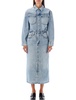 Levi'S Wester Denim Midi Dress