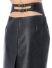 Givenchy High-Waisted Leather Skirt