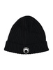 Marine Serre Crescent Moon Embroidered Ribbed Beanie