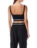 Helmut Lang Logo Band Cropped Top