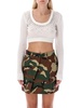 Alessandra Rich Embellished Crewneck Cropped Jumper