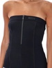 Coperni Strapless Half Zipped Top