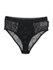 Marine Serre Moon Pattern Mesh Glitter Briefs