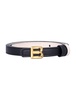 Bally Logo Plaque Reversible Buckle Belt