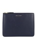 Comme des Garçons Wallet Logo Embossed Zipped Pouch